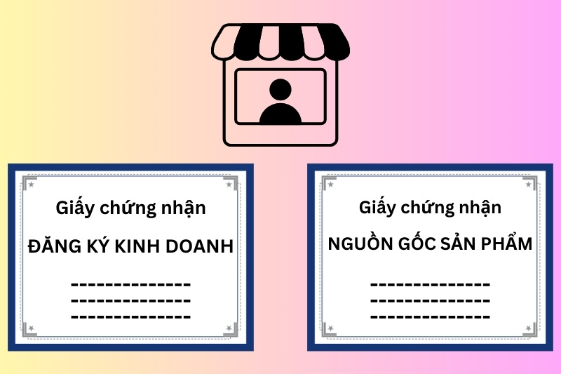 Người bán cần cung cấp giấy tờ kinh doanh liên quan