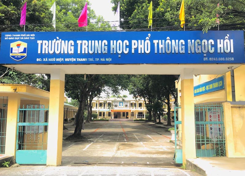 Trường THPT Ngọc Hồi có mức tăng đến 5.75 điểm