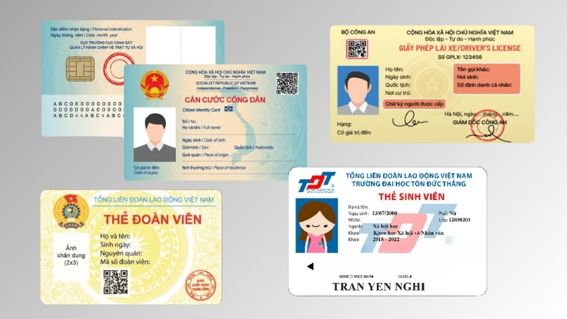 Mang theo CCCD hoặc các giấy tờ được chấp nhận đi tàu khác